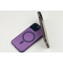 Чохол для iPhone 14 Pro Max Berlia Smooth MagSafe purple