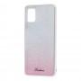 Чехол для Samsung Galaxy A51 (A515) Ambre Fashion серебристый / розовый