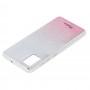 Чохол Samsung Galaxy A51 (A515) Ambre Fashion сріблястий / рожевий