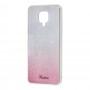 Чохол для Xiaomi  Redmi Note 9s / 9 Pro Ambre Fashion сріблястий / рожевий