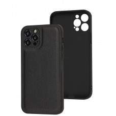 Чехол для iPhone 12 Pro Eco Leather black