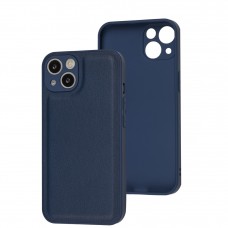 Чехол для iPhone 13 Eco Leather midnight blue