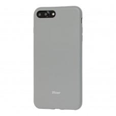 Чохол All Day для iPhone 7 Plus / 8 Plus силіконовий сірий