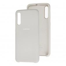 Чехол для Samsung Galaxy A50 / A50s / A30s Silky Soft Touch "серый"