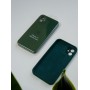 Чехол для iPhone 13 Pro Square Full camera pine green