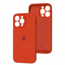 Чехол для iPhone 14 Pro Max Square Full camera red