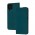 Чехол книга Fibra для Samsung Galaxy A22/M22/M32 4G зеленый