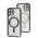 Чохол для iPhone 12 Pro Titanium Fibra Chrome MagSafe black