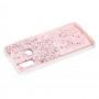 Чехол для Xiaomi Redmi 7 Wave confetti розовый