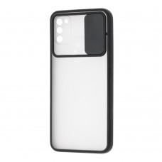 Чехол для Samsung Galaxy A41 (A415) LikGus Camshield camera protect черный