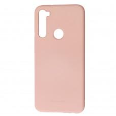 Чохол для Xiaomi Redmi Note 8T Molan Cano Jelly рожевий