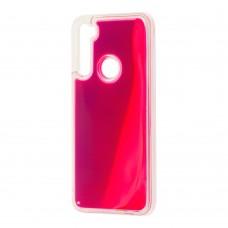 Чохол для Xiaomi Redmi Note 8T "Neon пісок" фіолетово-рожевий