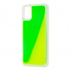Чехол для Samsung Galaxy A51 (A515) "Neon песок" зеленый