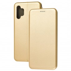 Чохол книжка Premium для Samsung Galaxy A32 (A325) золотистий