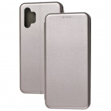 Чехол книжка Premium для Samsung Galaxy A32 (A325) серый