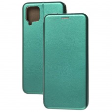 Чехол книжка Premium для Samsung Galaxy A12 (A125) зеленый