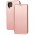 Чохол книжка Premium для Samsung Galaxy A12 (A125) рожево-золотистий