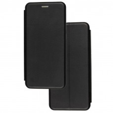 Чехол книжка Premium для Samsung Galaxy A02s (A025) черный