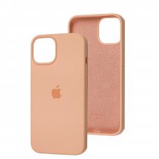Чехол для iPhone 14 Silicone Full розовый / grapefruit  