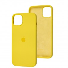 Чехол для iPhone 14 Plus Silicone Full canary yellow 