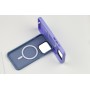 Чехол для Samsung Galaxy S22 Ultra (S908) WAVE Matte Insane MagSafe light purple