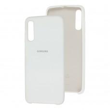 Чохол для Samsung Galaxy A70 (A705) Silky Soft Touch білий