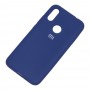 Чехол для Xiaomi Redmi 7 Silicone Full синий