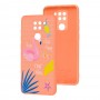 Чехол для Xiaomi Redmi Note 9 Wave Fancy summer mood / peach