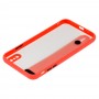 Чохол для iPhone Xs Max WristBand LV червоний/чорний