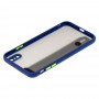 Чехол для iPhone Xs Max WristBand LV синий / зеленый