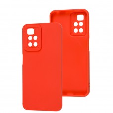 Чехол для Xiaomi Redmi 10 Matte Lux красный