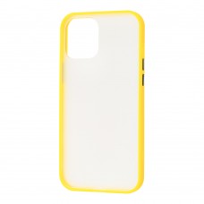Чехол для iPhone 12 Pro Max LikGus Maxshield желтый