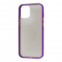 Чехол для iPhone 12 / 12 Pro LikGus Maxshield фиолетовый
