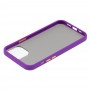 Чехол для iPhone 12 / 12 Pro LikGus Maxshield фиолетовый