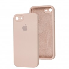 Чехол для iPhone 7 / 8 / SE20 Silicone Slim Full camera pink sand