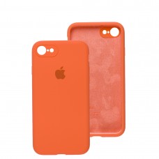 Чохол для iPhone 7 / 8 / SE20 Silicone Slim Full camera orange