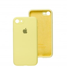 Чехол для iPhone 7 / 8 / SE20 Silicone Slim Full camera mellow yellow