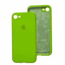 Чехол для iPhone 7 / 8 / SE20 Silicone Slim Full camera lime green
