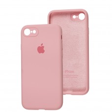 Чохол для iPhone 7 / 8 / SE20 Silicone Slim Full camera light pink
