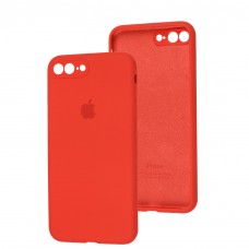 Чехол для iPhone 7 Plus / 8 Plus Slim Full camera красный
