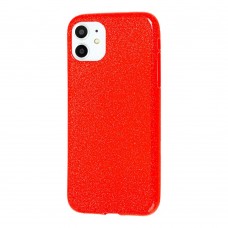 Чехол для iPhone 11 Shiny dust красный