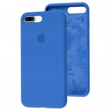 Чехол для iPhone 7 Plus / 8 Plus Silicone Full синий / royal blue 