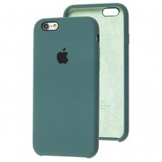 Чехол Silicone для iPhone 6 / 6s case cactus / зеленый