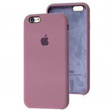 Чехол Silicone для iPhone 6 / 6s case blueberry / черничный