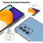 Чехол для Samsung Galaxy A52 WXD Full camera ударопрочный прозрачный