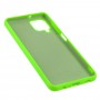 Чехол для Samsung Galaxy A12 (A125) Silicone Full салатовый / neon green