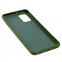 Чохол для Samsung Galaxy A02s (A025) Silicone Full зелений / dark green