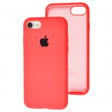 Чохол для iPhone 7/8 Silicone Full помаранчевий / watermelon red