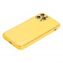 Чехол для iPhone 11 Pro Max Leather Xshield yellow