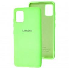 Чехол для Samsung Galaxy A51 (A515) My Colors зеленый